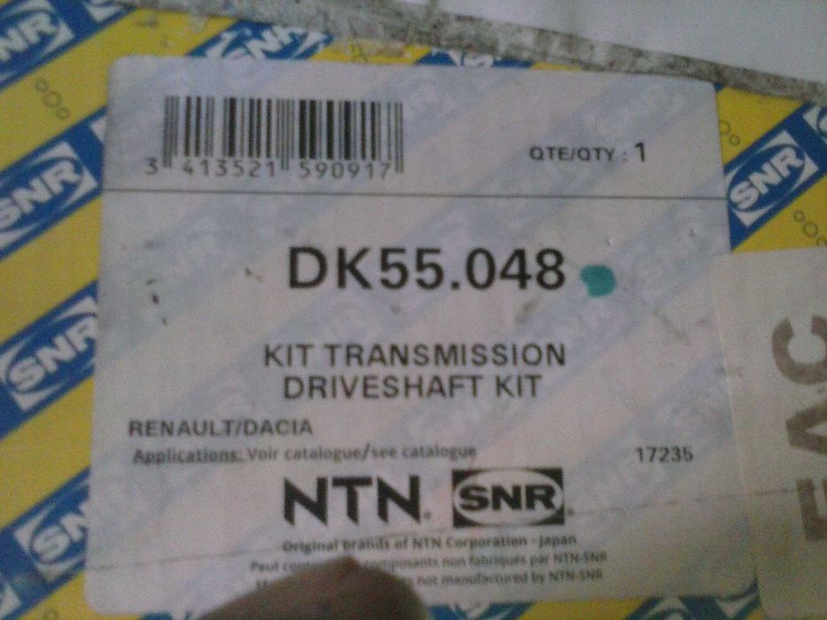 Полуось приводная -Рено