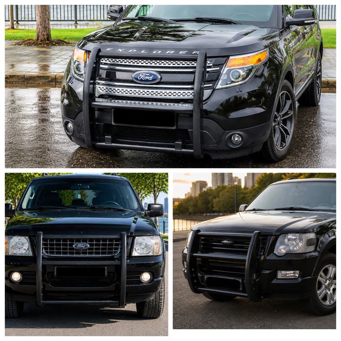 Защита бампера Кенгурятник таран Ford Explorer 2-3-4-5