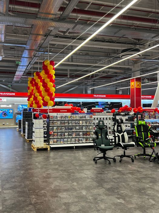 Arcada baloane inaugurare/activare spații comerciale