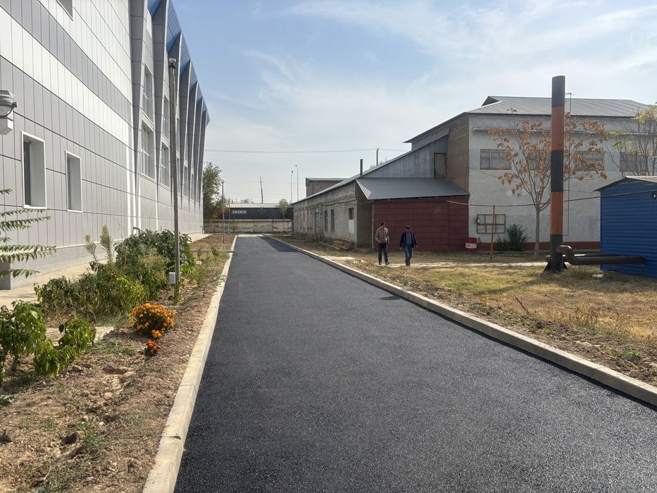 Асфальт укладка  асфальтирвание