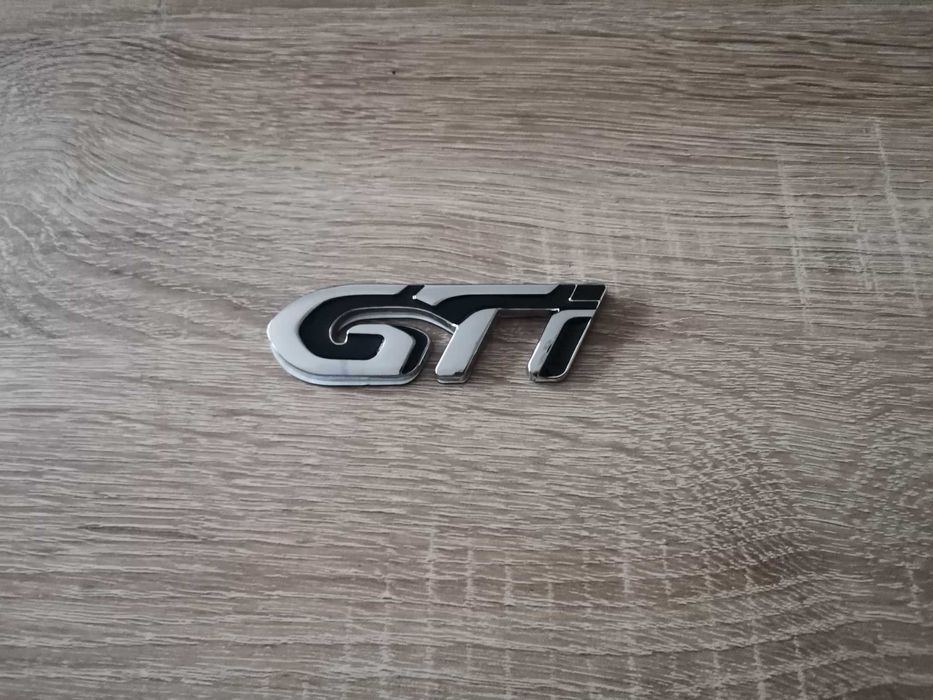 Peugeot GTI надпис емблема