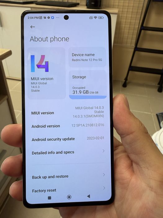Xiaomi Redmi Note 12 Pro 5G 12/256gb