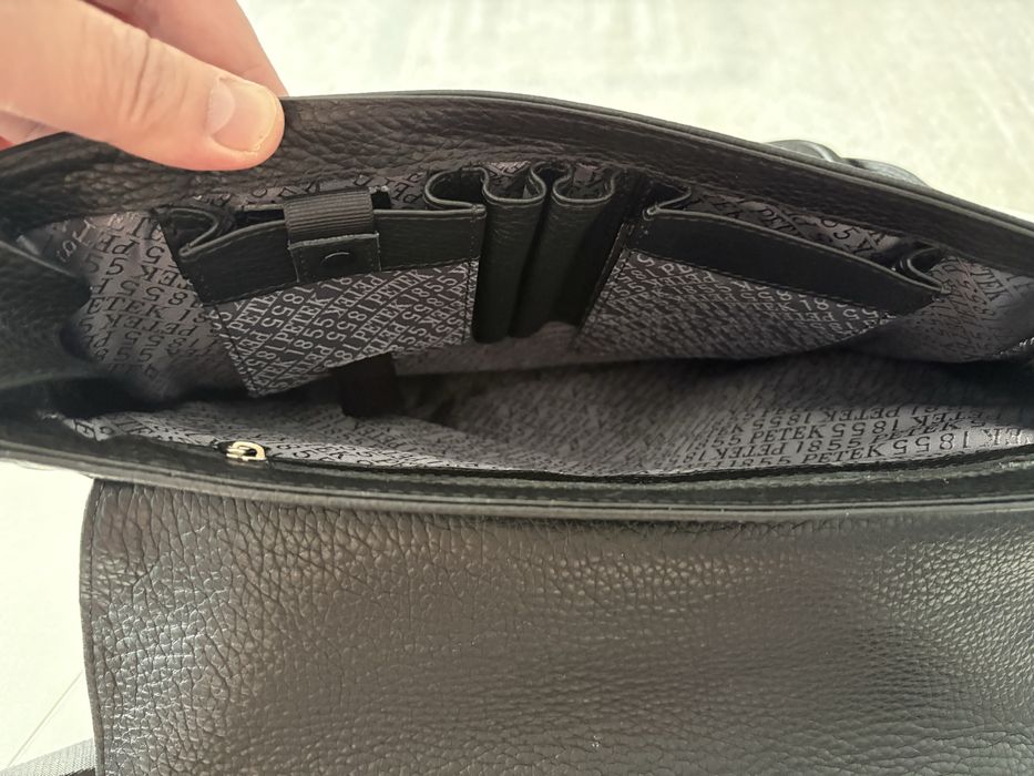 Сумка на плечо Petek (оригинал), черная