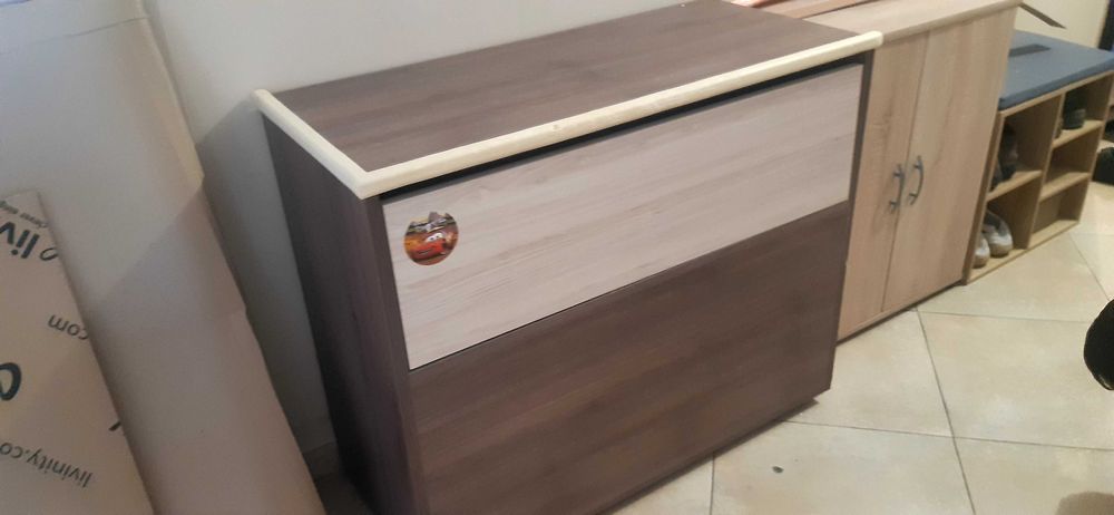 Легло и ракла 82 на 190 с шкафове