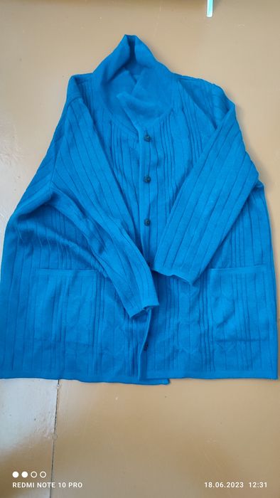 Женская теплая кофта, р.58-60