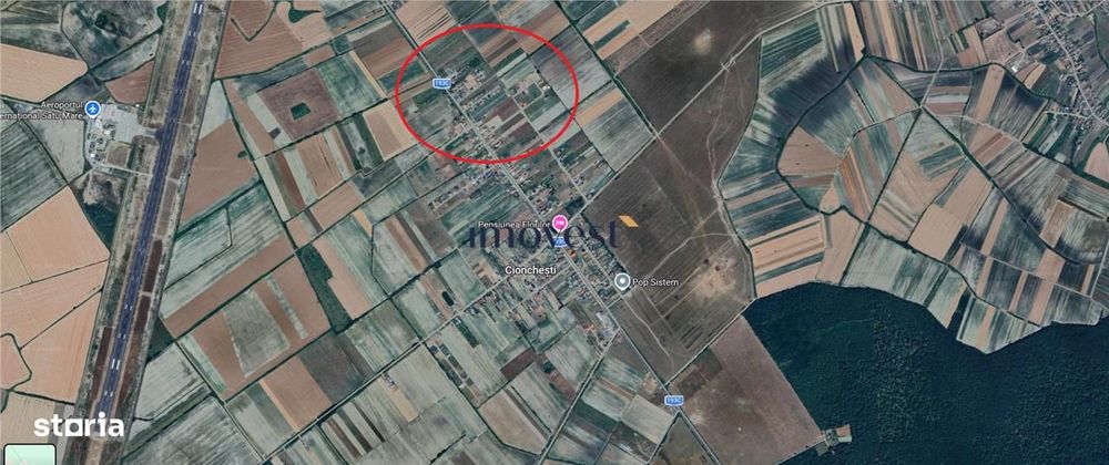 Teren extravilan de vanzare in Satu Mare | Cionchesti | 645 mp | Ideal