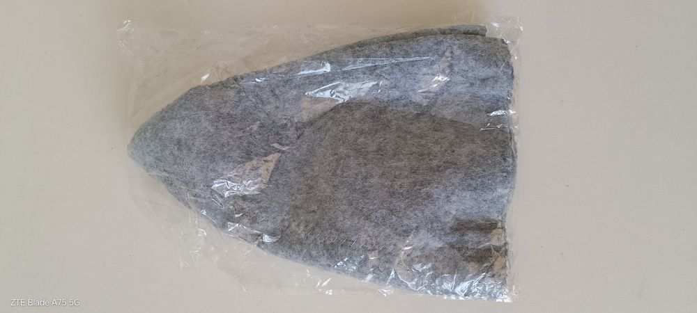 Вълнена шапка за сауна