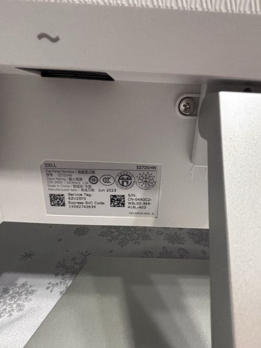 Monitor gaming LED IPS Dell 27", FHD