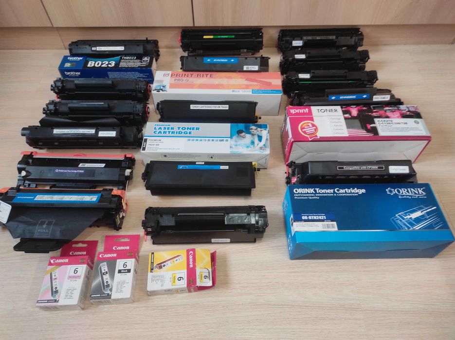 Съвместими тонер касети.