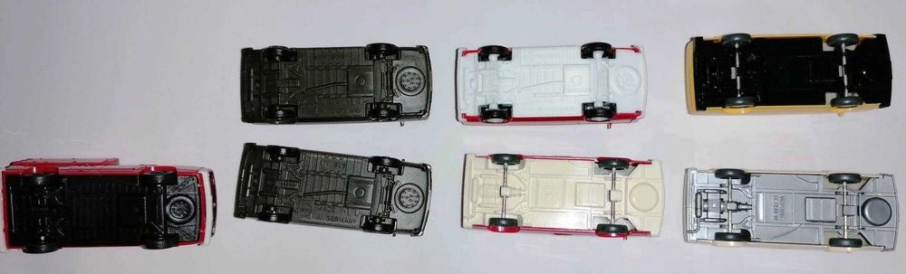 Vand machete dubite Volkswagen T3  scara 1/87 H0, Herpa si Wiking