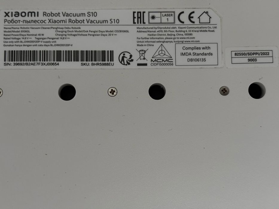 Robot de aspirate Xiaomi S10