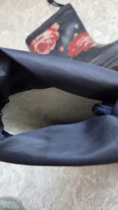 Резиновые сапоги для девочки