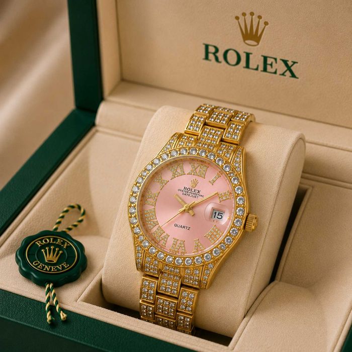 Дамски часовници Guess, Calvin Klein, Rolex – различни модели с кристали