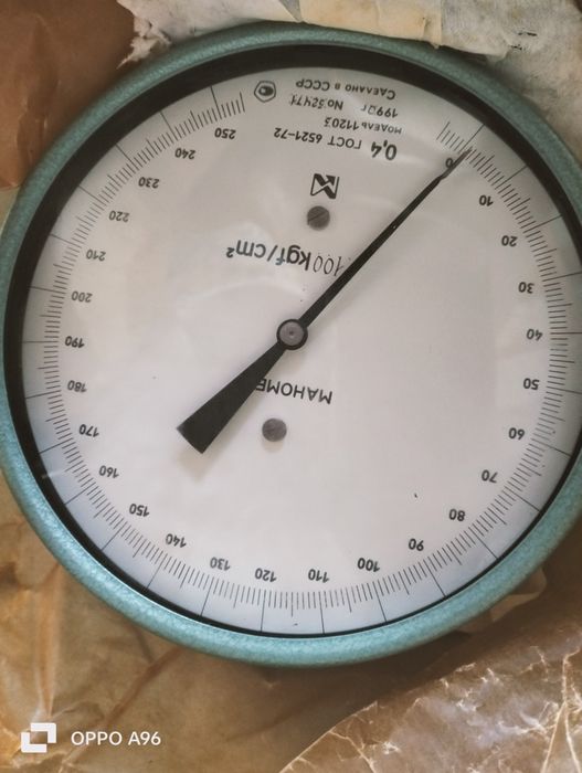 Манометр образцовый модель: 11202;11203