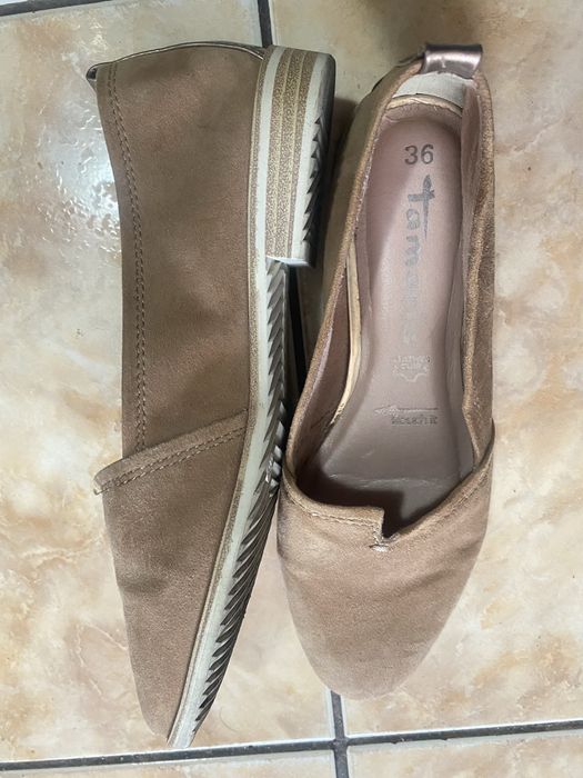 Mocasini tamaris 36 piele