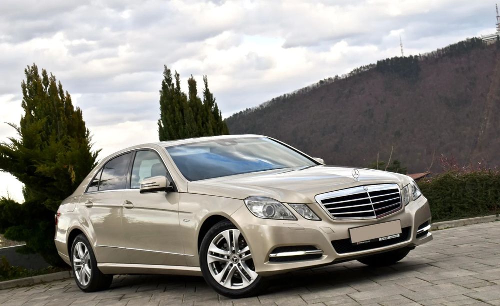 Mercedes-Benz E AVANTGARDE BlueEFFICIENCY/Euro 5/170Cp/Cutie automata/Piele/Bi-xenon