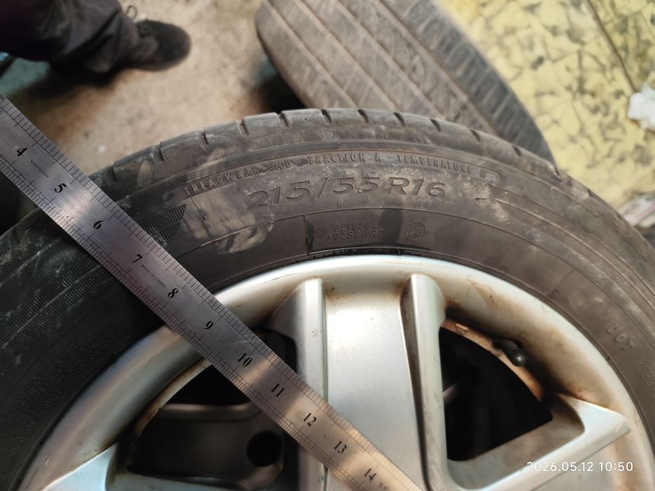 Продавам джанти с гуми  за Vw 5*112*16  5бр