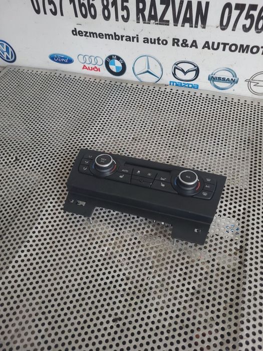 Panou Modul Clima Climatronic Bmw X1 E84 Volan Stanga Cod 9292262 Dezmembrez Bmw X1 E84 2.0 Diesel N47 Manual