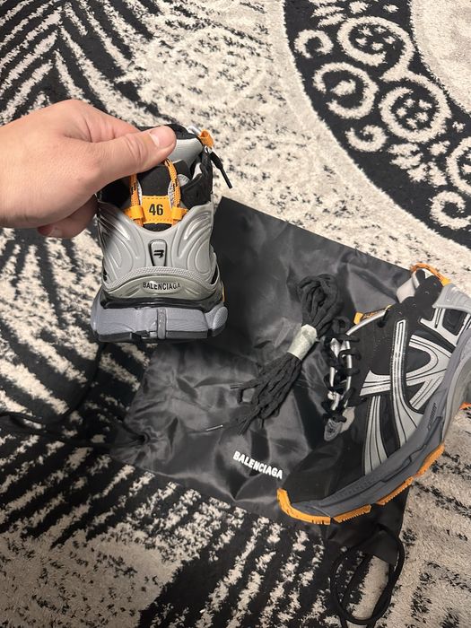 Balenciaga Runners Black/Grey/Orange