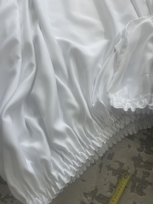 Draperie alba 265 x 2 buc