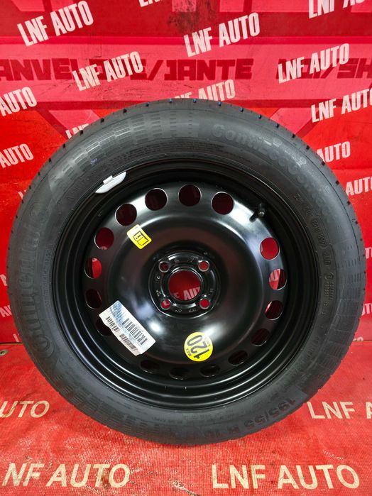Roata Rezerva 4x100 16'' 195/55/16 OEM Opel Corsa - NOUA !