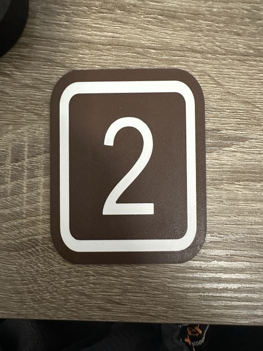 Табелки за вход 3D принтирани