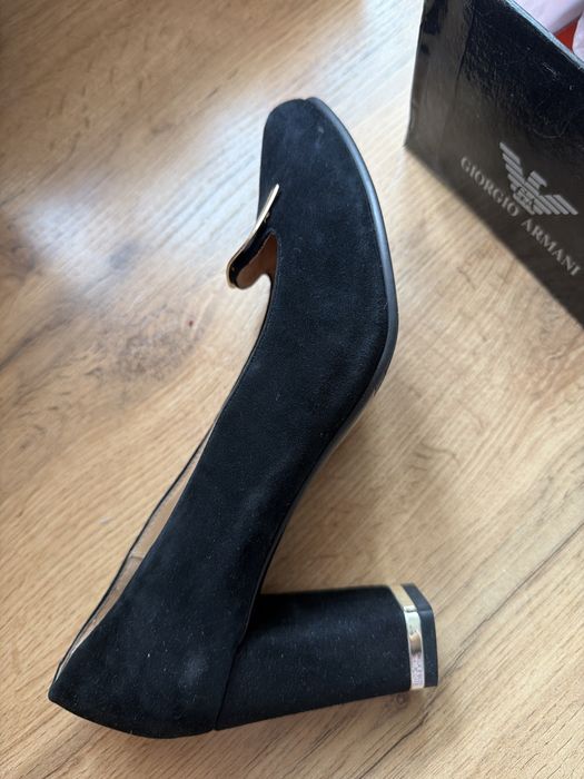 Туфли замшевые, новые