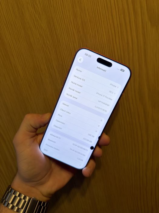 Schimb iPhone 17 pro max