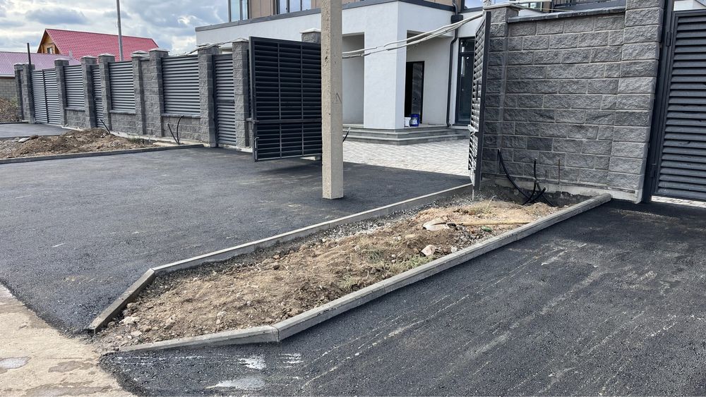 Асфальтирвание Укладка Асфальт