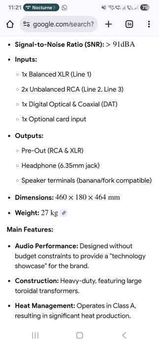 Amplificator BC ACOUSTIQUE