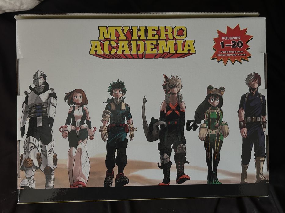 My hero academia манга box set