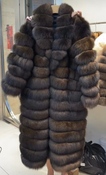 Шуба песец трансформер