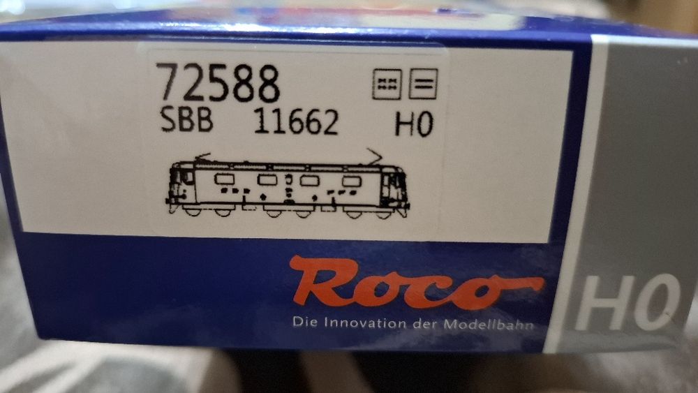 Locomotiva electrica Roco, SBB 11662, H0