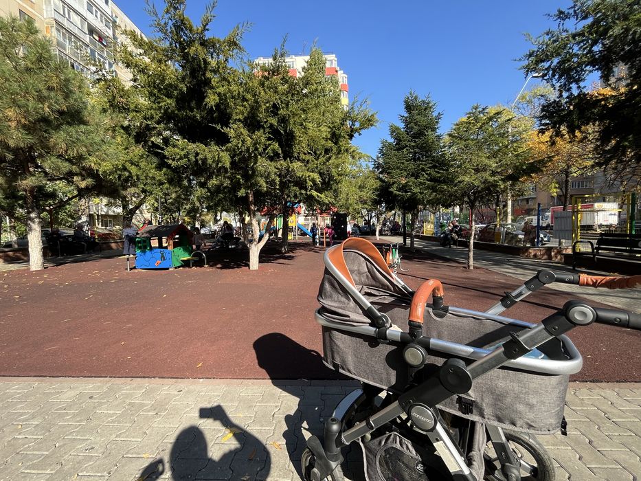 Carucior 2 in 1 Cangaroo Luxor Bej ft ieftin