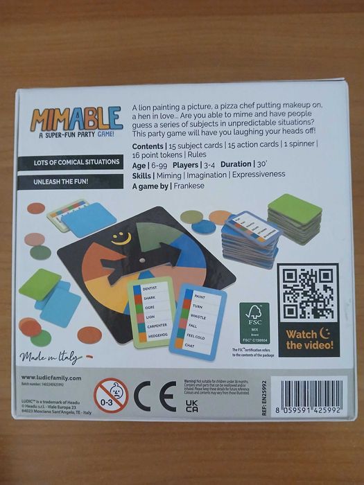 Настолна игра Mimable - парти