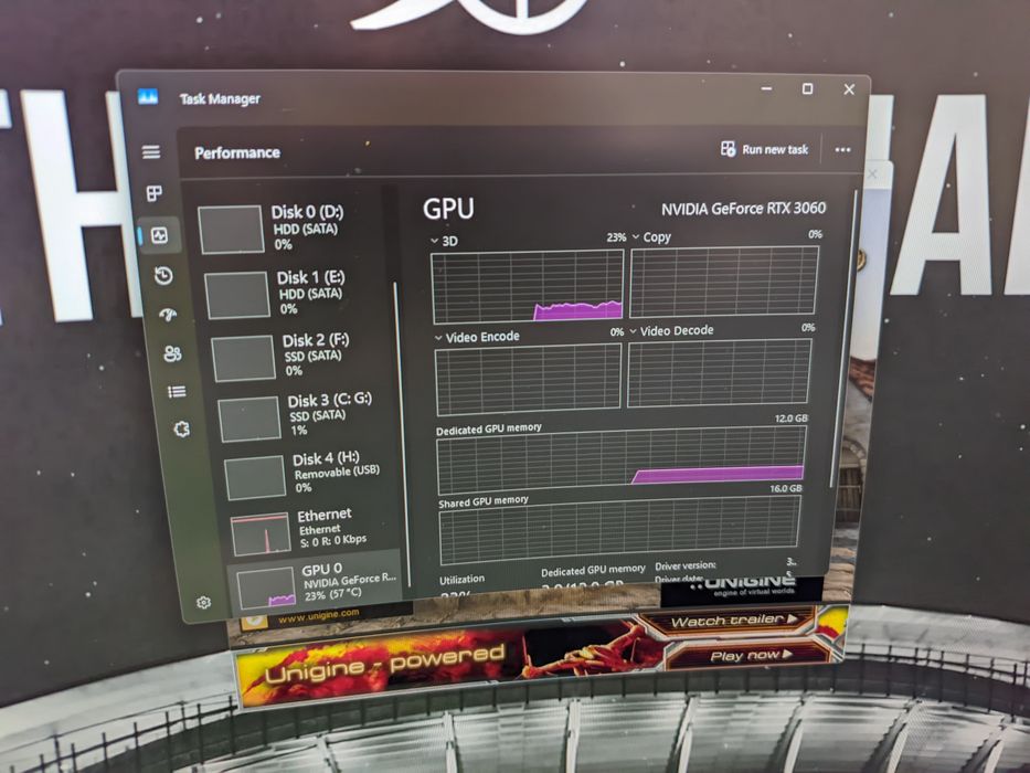 EVGA RTX 3060 12GB XC отлична