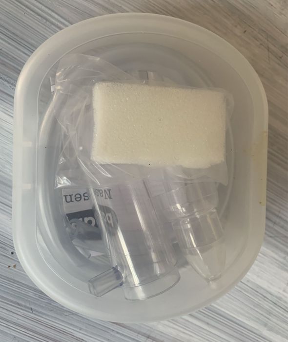 Batista bebelusului Set Aspirator nazal manual si bucal nou nascut