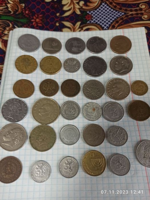 Монеты зарубежные продам