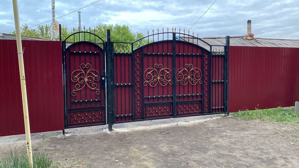 Ворота заборы навес