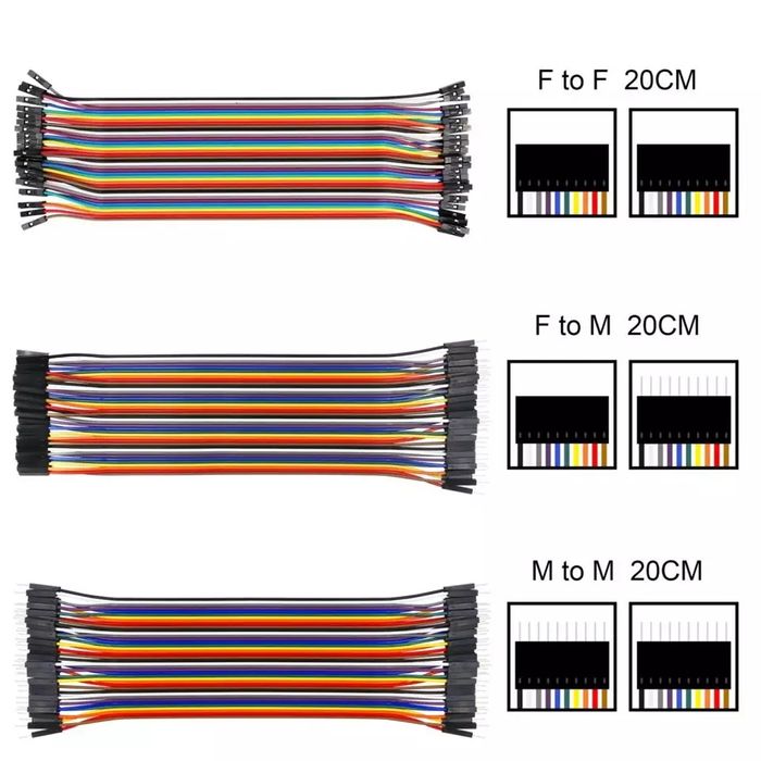 Кабель/arduino/ардуино кабель/40 pin 20 см/дупонт/dupont cable