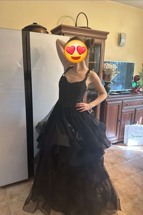 Черна Бална Рокля М - нова, неизползвана