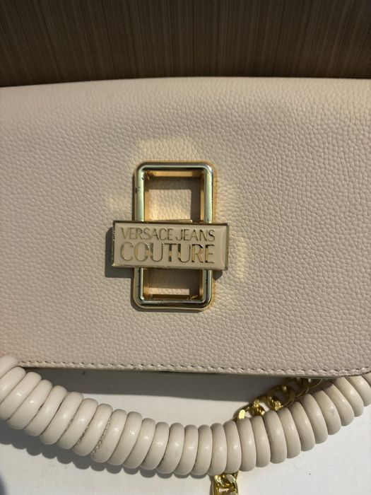 versace чанта нова екрю