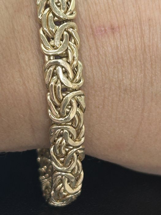 Браслет желтое золото