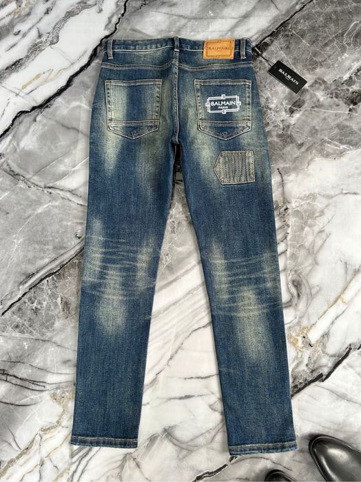 Blugi Balmain , calitate premium , pe comanda , noi , L