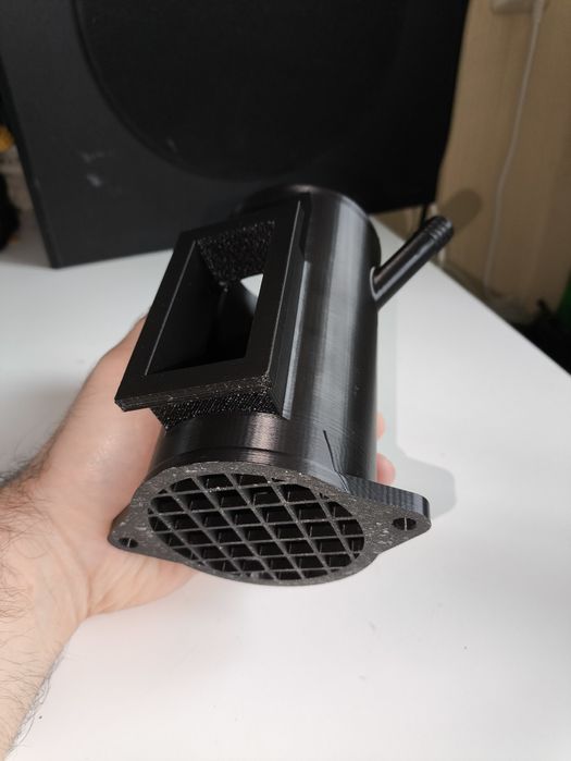 Воздуховод под датчик дмрв для газели 3uz