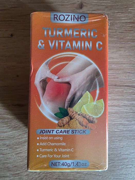 Rozino turmeric Vit. C - Stick cremă pentru îngrijirea articulațiilor.