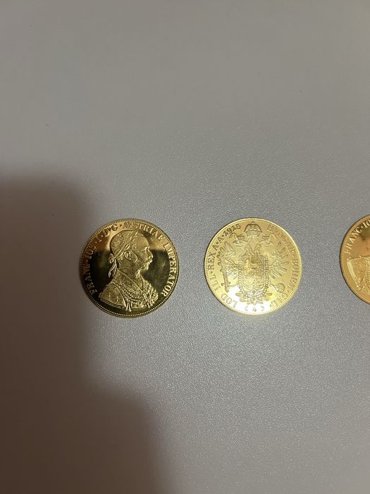 Monedă de Aur 4 Ducați Franz Iosif Austria