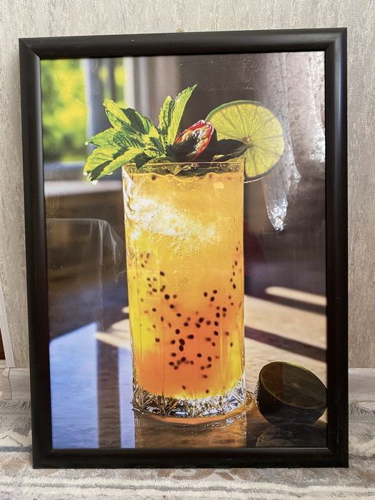 Картина с изображением бургера — для кафе, кофейни, фастфуда,бар