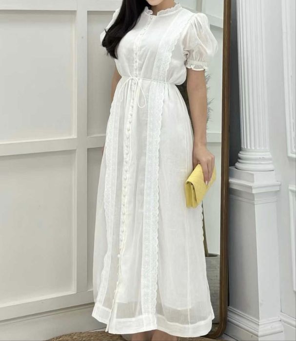 Платье из льна размер S