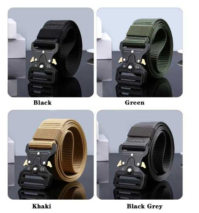 Боен Тактически Колан Airsoft Belt Стрелба Туризъм Лов Страничен Кобур
